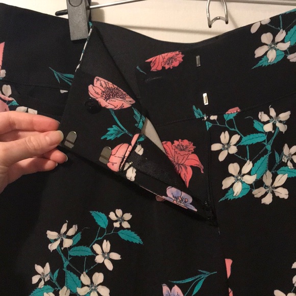 Floral wide leg torrid trousers - Picture 3 of 5